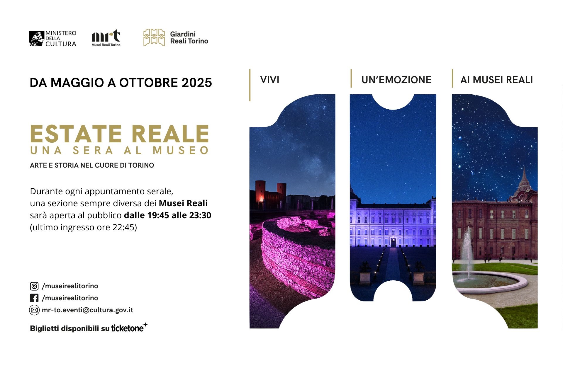 ESTATE REALE 2025 – UNA SERA AL MUSEO