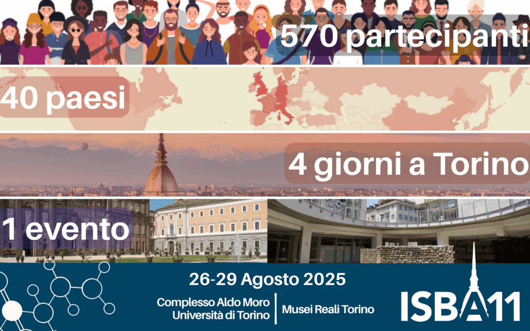 ISBA11 – International Symposium on Biomolecular Archaeology  570 partecipanti | 40 Paesi | 4 giorni